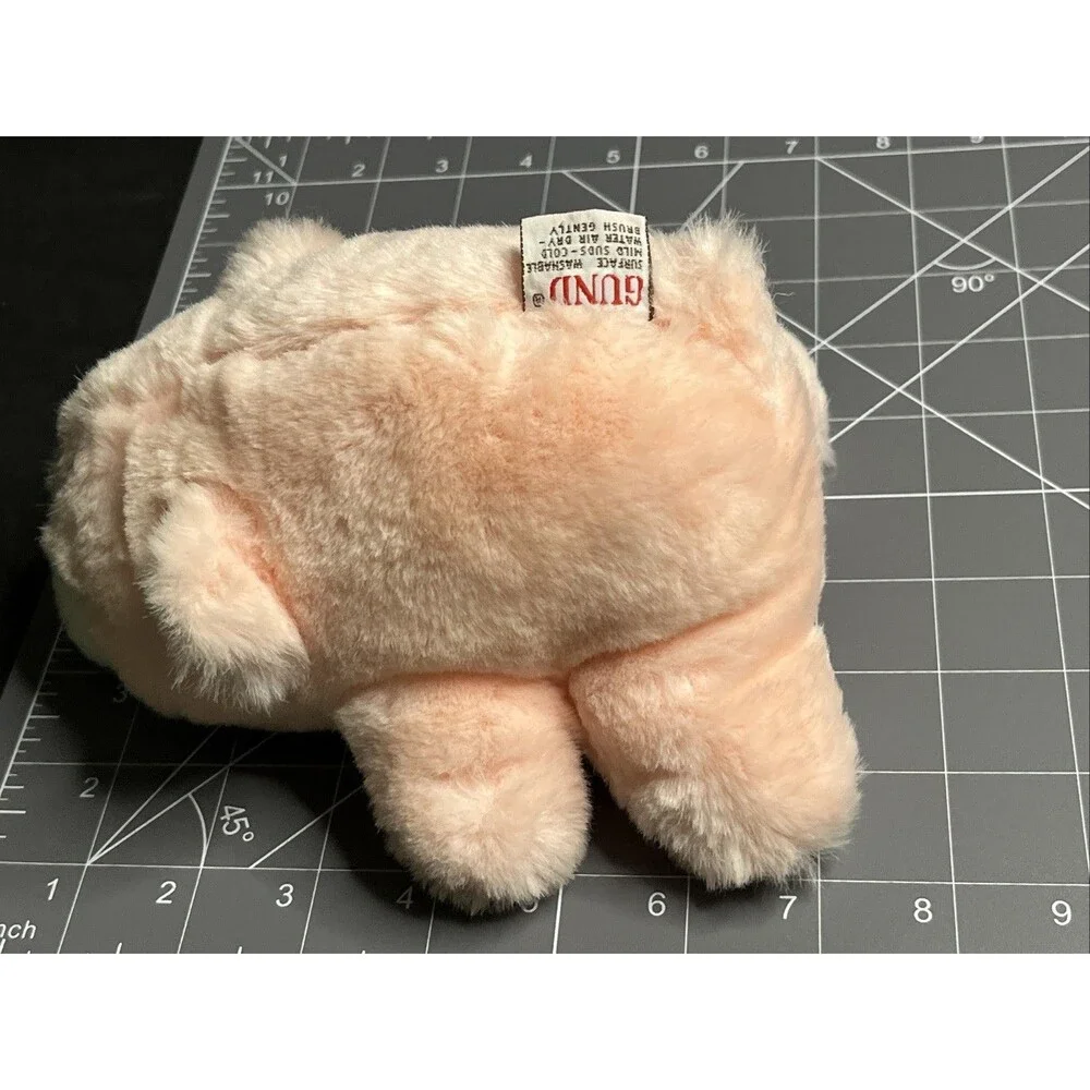 Gund Pink Snuffles Bear Plush 1980 Vintage Stuffed Animal